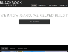 Tablet Screenshot of blackrockhomes.com